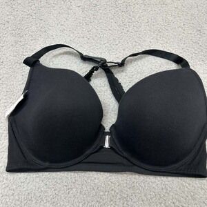 Cacique Bra 40DDD Push Up Bra Boost Plunge Racerback Lane Bryant